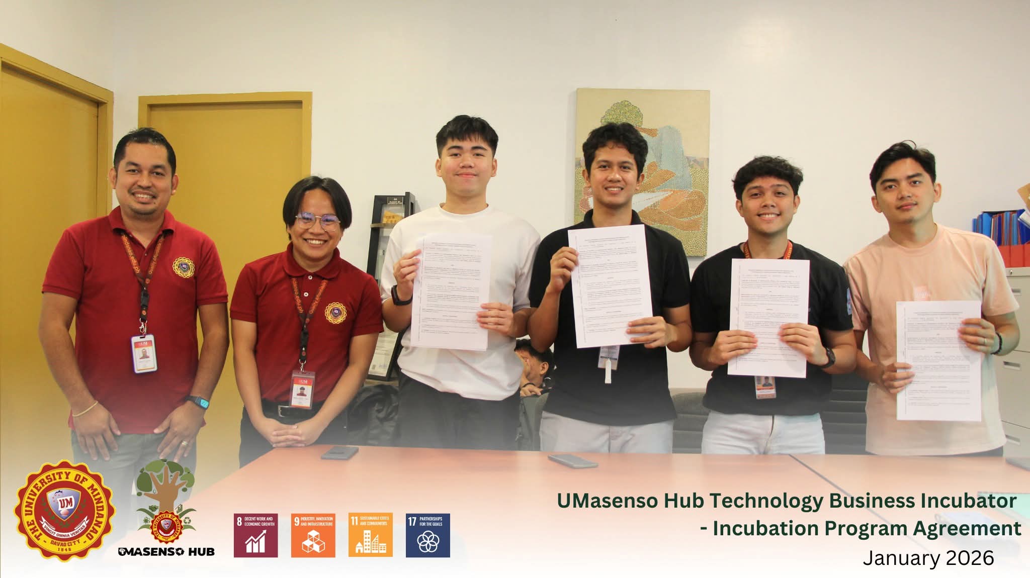 UMasenso Hub Technology Business Incubation Program Kick-Off